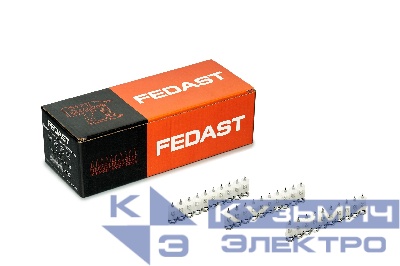 Гвозди для металла и непрочного бетона тип CN (2,7*16 мм винтовые, 1000 шт/уп) FEDAST
