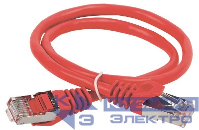Патч-корд кат.5E FTP LSZH 3м красн. ITK PC04-C5EFL-3M