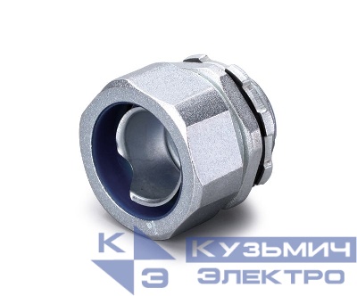 Муфта вводная ВМ-20 РКн-20 3/4дюйм для металлорукава гайка под рожковый ключ Промрукав PR08.3777