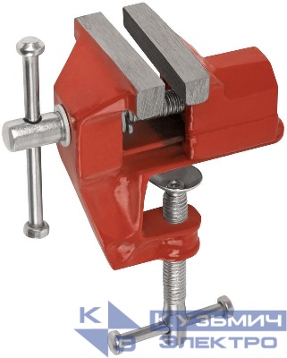 Тиски настольные облегченные 50мм (0.65кг) КУРС 59405