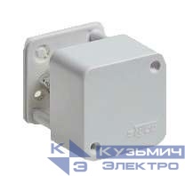 Коробка распределительная ОП 55х55х32мм IP40 бел. Ruvinil 65002