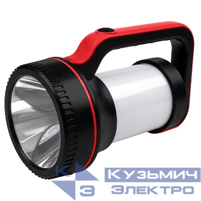 Фонарь-прожектор светодиодный аккумуляторный Accu5-L 7W/L30-bk 4Li-ion 18650 1200мА.ч 2источника света IP20 JazzWay 5048874