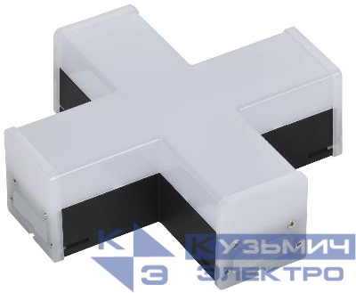 Светильник светодиодный X-образн. 1010 12Вт 4000К 180х180мм черн. IEK LT-LDCK-X-1010-12-40-K02