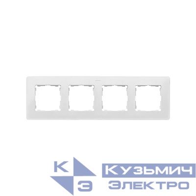 Рамка 4-м Simon82 Detail аквамарин/бел. Simon 8200640-202