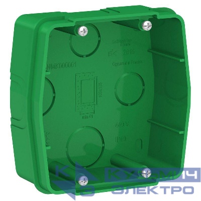 Коробка монтажная СП Blanca для силовых розеток зел. SE BLNMK000001