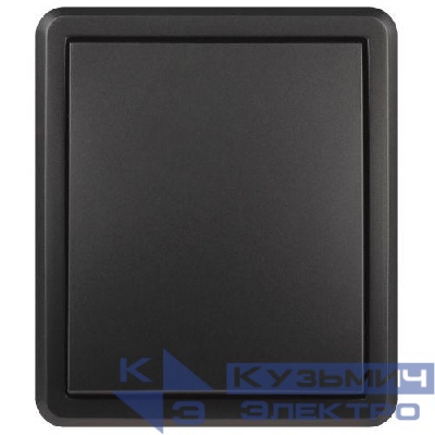 Переключатель ОП Эксперт 11-1203-05 IP20 250В 10АХ антрацит Эра Б0063003