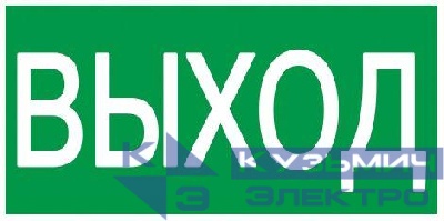 Этикетка самоклеящаяся 100х50мм "Выход" IEK YPC30-105V
