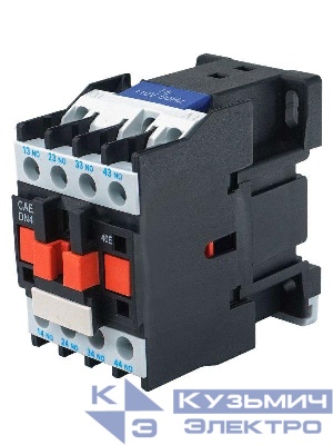 Реле промежуточное CAE40F5 4НО 110В/50Гц Электротехник ET014406