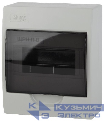 Корпус пластиковый ЩРН-П-08 SIMPLE без шин и монт. комп. BOXS08_E ЭРА Б0047721