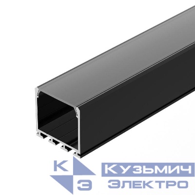 Профиль PLS-LOCK-H25-3000 ANOD Black L3000 алюм. Arlight 044847