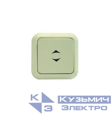 Переключатель проходной 1-кл. ОП 10А IP20 крем. Makel 45205