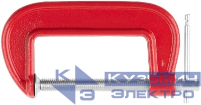 Струбцина тип "G" 100мм 4дюйм FIT 59204