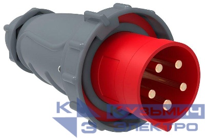 Вилка эл. каб. 63А 3P+PE+N 6ч/200/346-240/415В IP67 MAGNUM ССИ-035 IEK PSN02-063-5