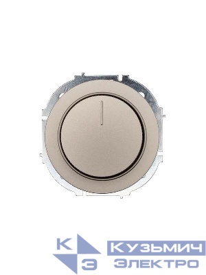 Диммер для LED ламп СП OSEN 250Вт механизм титан LEZARD 743-3788-163