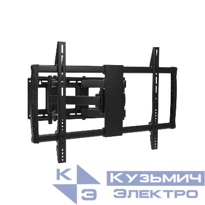 Кронштейн для телевизора 60-100дюйм наклонно-поворотный двойн. колено Profi Rexant 38-0348