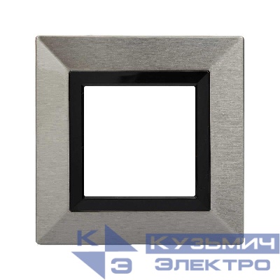Рамка 1-м 2мод. Avanti метал. никелир. DKC 4409852