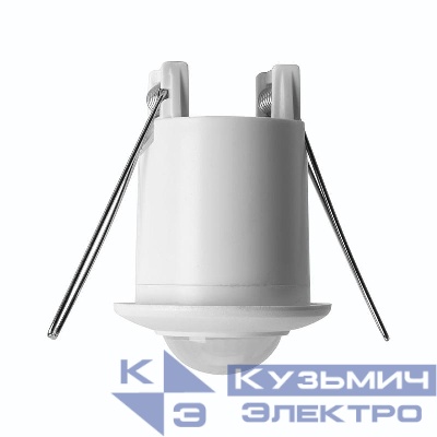 Датчик движения и освещенности 800Вт 6м 120град. (гориз.) 360град. (верт.) бел. SEN50 артикул 22066 FERON 22066