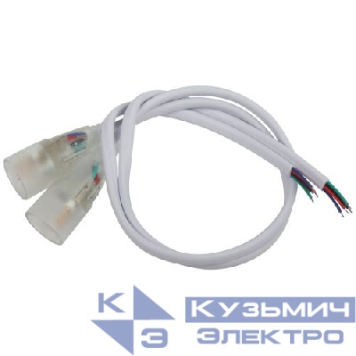 Набор коннекторов LS-connector-18мм-RGB-D-IP68-bath для термостойкой светодиодной ленты (уп.2шт) Эра Б0062347