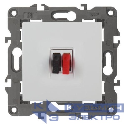 Розетка аудио 14-3111-01 Elegance бел. ЭРА Б0034320