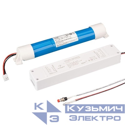 Блок аварийного питания ARJ-EMG-50-40W-1H-LiFePO4 IP20 пластик Arlight 038363
