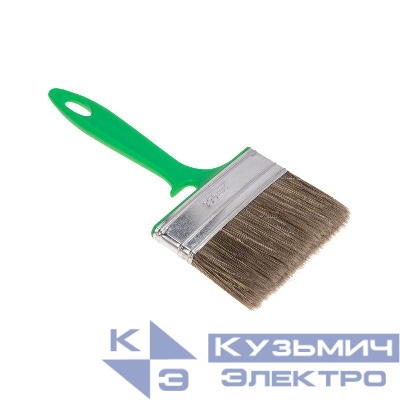 Кисть плоская "Работы по дереву" 100х12мм Rexant 89-0335