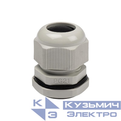 Ввод кабельный (сальник) PCG PG21 IP68 (уп.50шт) JazzWay 5076495
