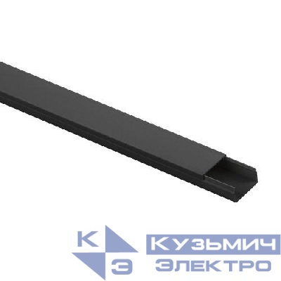 Кабель-канал 20х10 L2000 черн. KK-B-20-10 Эра Б0061739