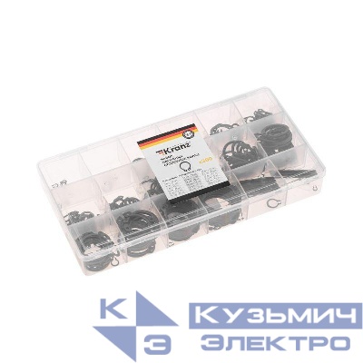 Набор наружных стопорных колец 3-32мм (300шт/уп) Kranz KR-01-3101-14