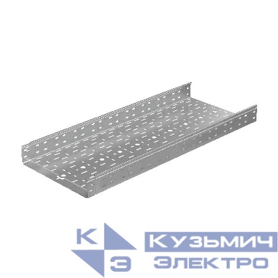 Лоток перфорированный 80х400 L6000 1.2мм "Быстрый монтаж ПЛЮС" КМ PL14053