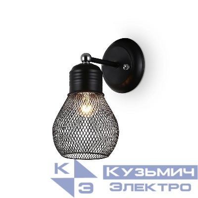 Светильник Kaisa 60Вт E27х1 IP20 бра настен. Freya FR5069WL-01B