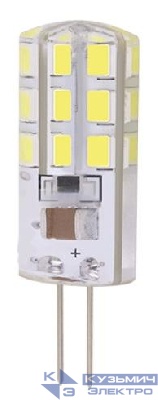 Лампа светодиодная PLED-G4 3Вт капсульная 4000К нейтр. бел. G4 200лм 220-230В JazzWay 1032072