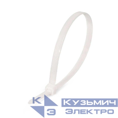 Хомут нейлоновый КСС 8х750 бел. (уп.100шт) Fortisflex 89897
