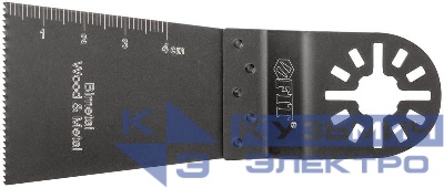 Полотно пильное фрезерованное ступенчатое удлиненное Bi-metall Co 8% 45х0./7.8мм FIT 37927