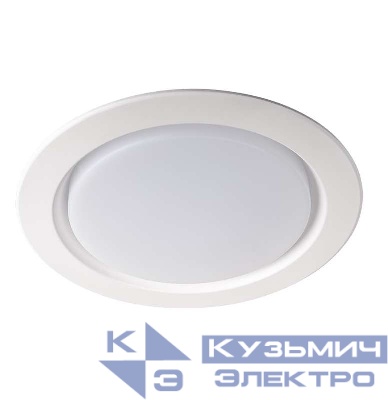 Светильник светодиодный PLED DL5 WH Downlight 24Вт 6500К IP40 ДВО встраив. Pro JazzWay 5026520A