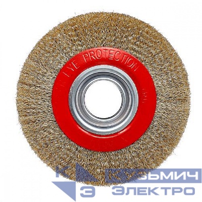 Diamond Industrial Корщетка для точила 150х32/25,4/22,2/19/15,88/12,7 мм мягкая латунированная проволока 0,3 мм Diamond Industrial