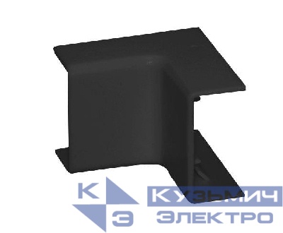 Угол для кабель-канала РКК внутренний 25х16 черн. Ruvinil УВН-25х16-Ч