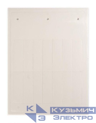 Табличка эластичная клейкое основание винил бел. (уп.140шт) DKC TAF1549AW