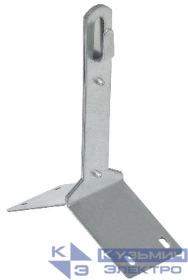 Держатель проводника кругл. 8-10мм для конька H110мм оцинк. сталь IEK ZDP80-11-4-18-110
