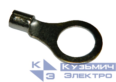 Кольцевой кабельный наконечник RNB 5,5-10 (НК d=10,5мм) 4-6мм2, неизолированный, 100 шт, NETKO Optima