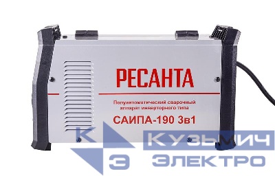 Инвертор сварочный полуавтомат. САИПА-190 3в1 (MIG/MAG) Ресанта 65/182