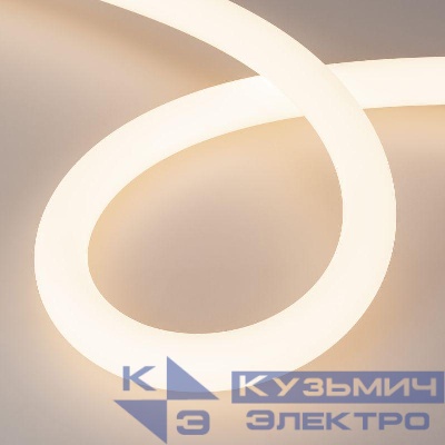 Лента светодиодная MOONLIGHT-TOP-A336-D40mm 24V Warm 3000К 360deg 15Вт/м IP65 2835 wire x1 прямой вывод кабеля герметичная (уп.5м) Arlight 039318
