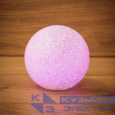 Фигура светодиодная "Снежок" 14см LED RGB 0.1Вт IP20 Neon-Night 513-014