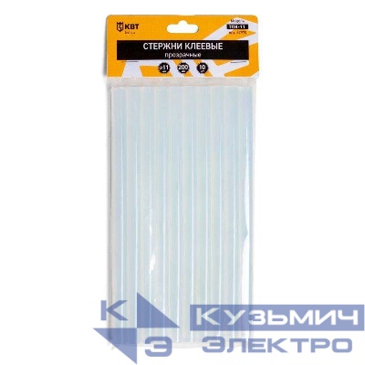 Стержень клеевой ТПК-11 прозр. КВТ 87970