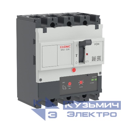 Выключатель автоматический 4P 250А 70кА pro MNX250L при AC415V расцепитель TMD YON MNX250L4PTMD0250