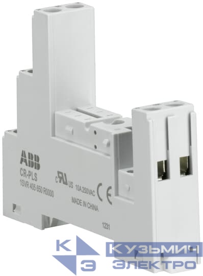 Цоколь CR-PLS (логический) с доп. изоляцией для реле CR-P 1SVR405650R0000