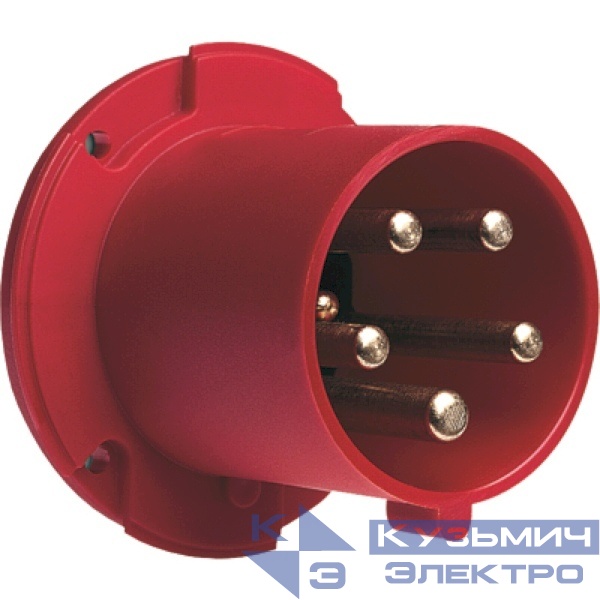 463 BU6  Вилка панельн. прям. 63A,3P+N+E, IP44 2CMA167234R1000