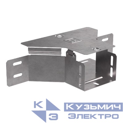 Ответвитель для лотка горизонтальный 100х80 с крышкой Стандарт Промрукав PR16.1174