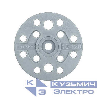 Дюбель для теплоизоляции с пласт. гвоздем 10х120 (уп.70шт) Tech-KREP 138606