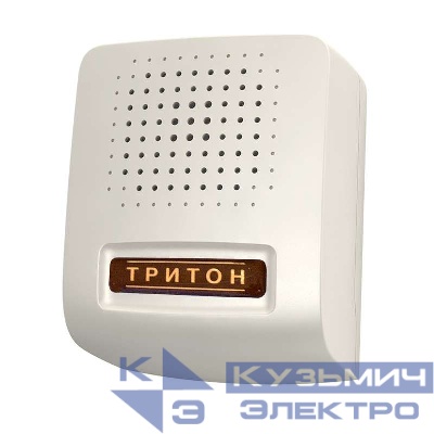 Звонок проводной Соло тройной ди-до 220В 80-90дБА бел. МОНОМАХ СЛ-02