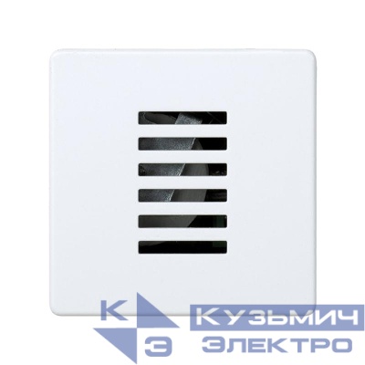 Механизм звонка электрич. с регулировкой тона Simon27 бел. 27806-35